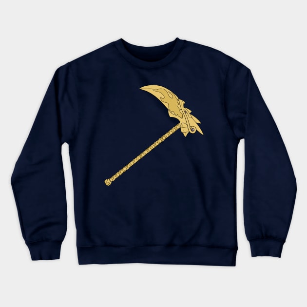 Scythe of Quakes Crewneck Sweatshirt by maplefoot